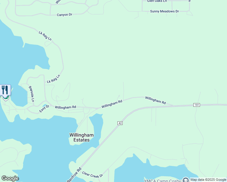 map of restaurants, bars, coffee shops, grocery stores, and more near 492 Willingham Road in Talladega