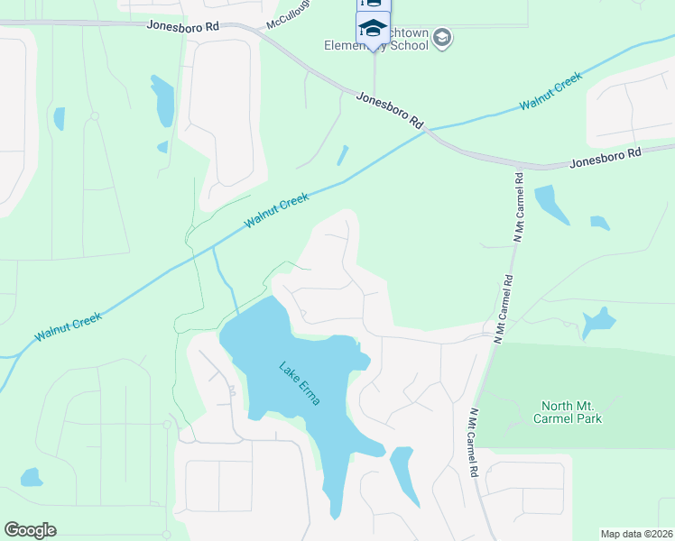 map of restaurants, bars, coffee shops, grocery stores, and more near 190 Crystal Lake Boulevard in Hampton