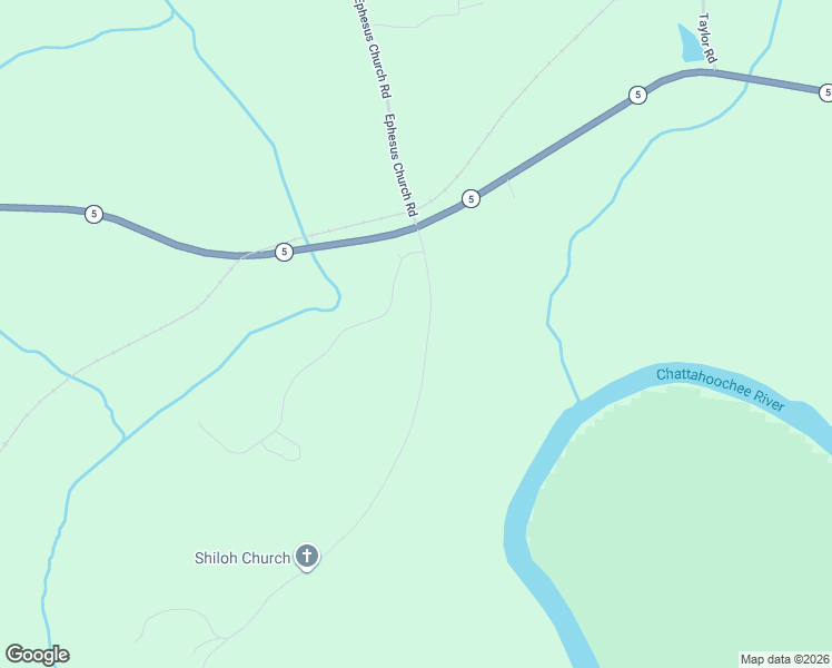 map of restaurants, bars, coffee shops, grocery stores, and more near 95 Shiloh Church Road in Carrollton