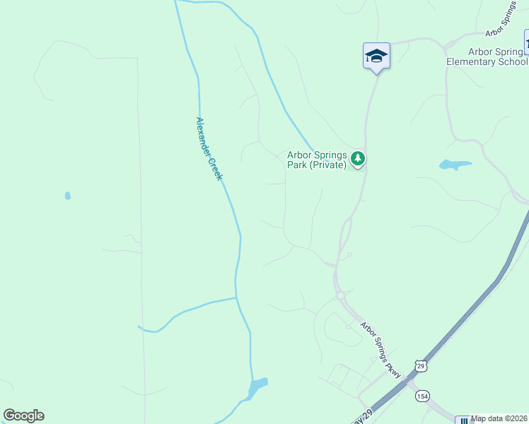 map of restaurants, bars, coffee shops, grocery stores, and more near 29 Lantana Way in Newnan