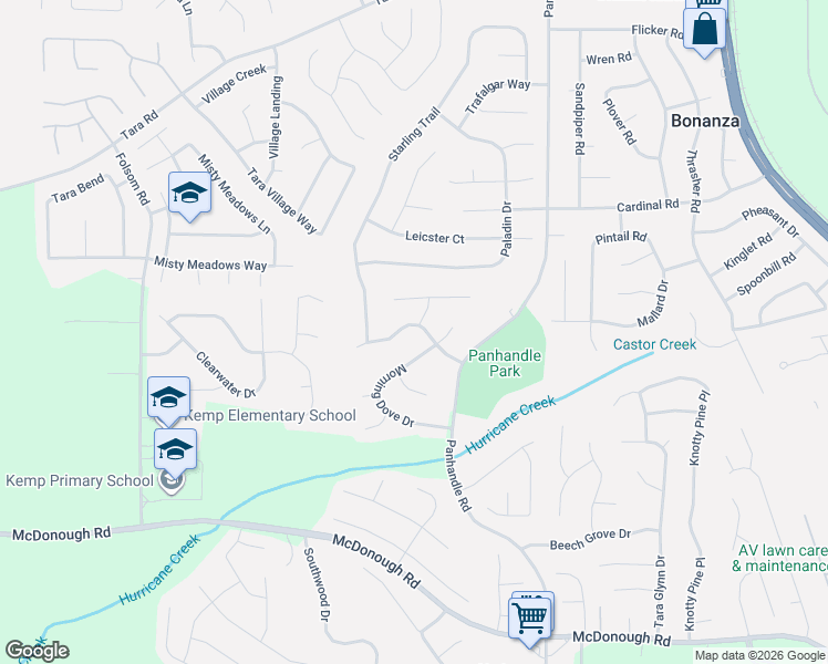 map of restaurants, bars, coffee shops, grocery stores, and more near 1351 Foxvale Drive in Hampton
