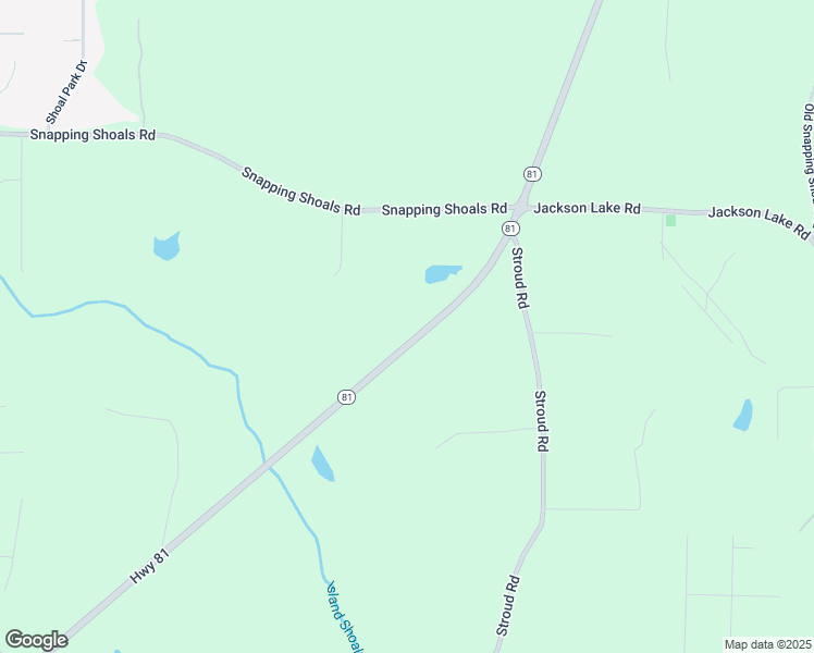 map of restaurants, bars, coffee shops, grocery stores, and more near 5613 Highway 81 in McDonough