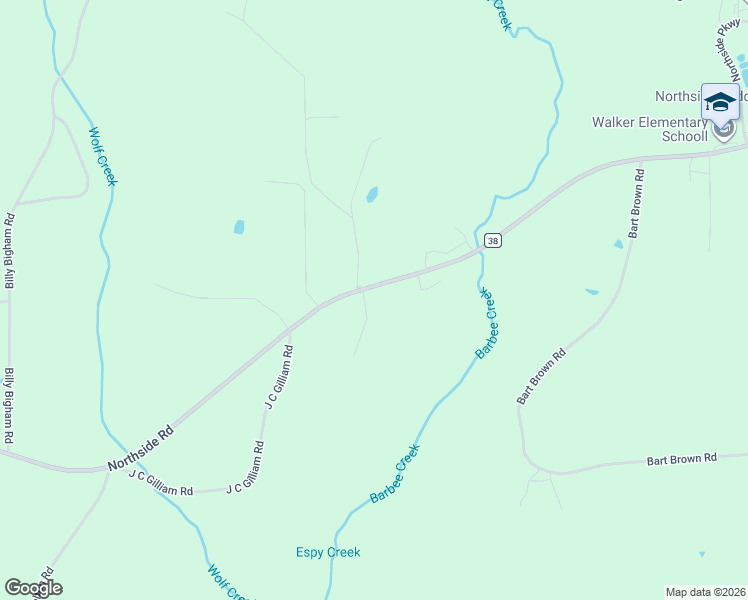 map of restaurants, bars, coffee shops, grocery stores, and more near 13486-13490 Northside Road in Berry
