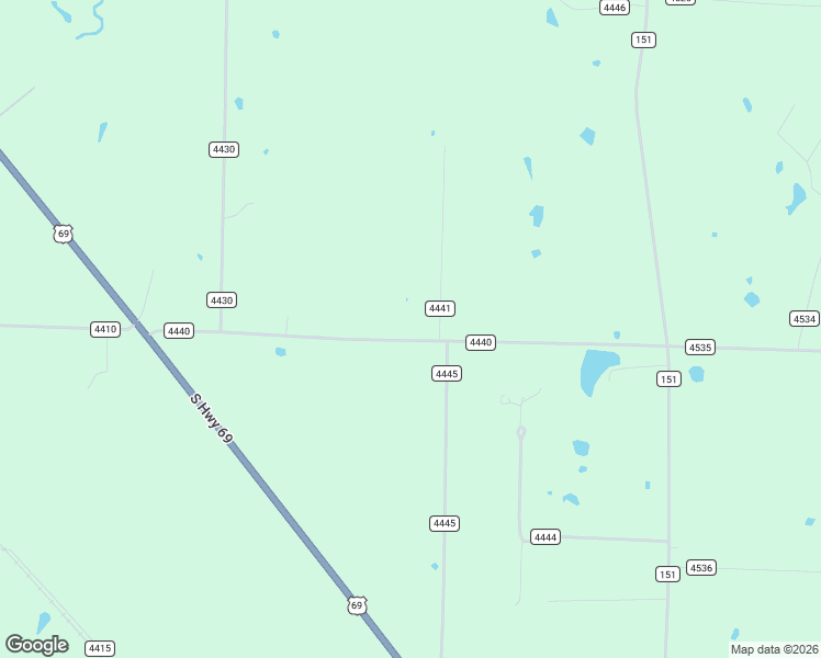 map of restaurants, bars, coffee shops, grocery stores, and more near 804 County Road 4440 in Trenton