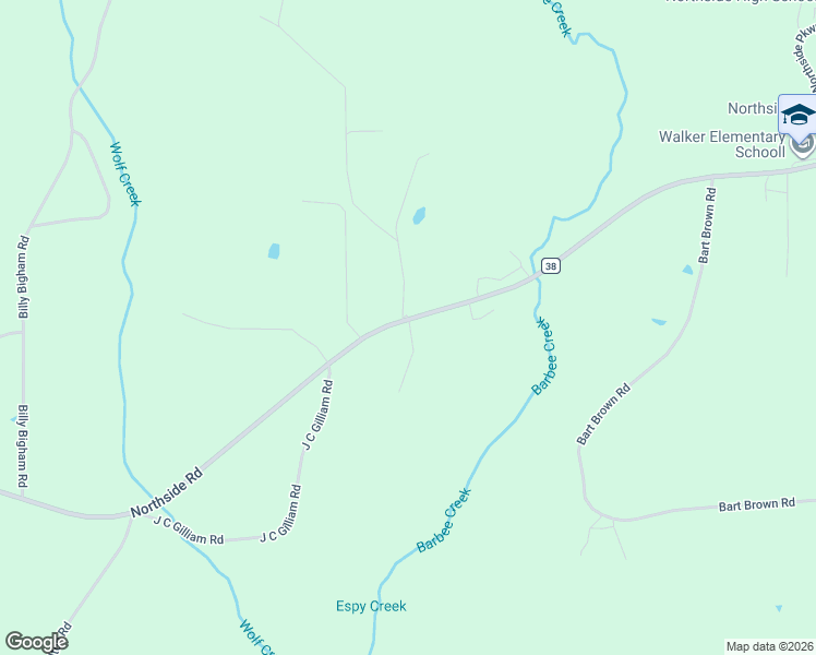 map of restaurants, bars, coffee shops, grocery stores, and more near 13486-13490 Northside Road in Berry