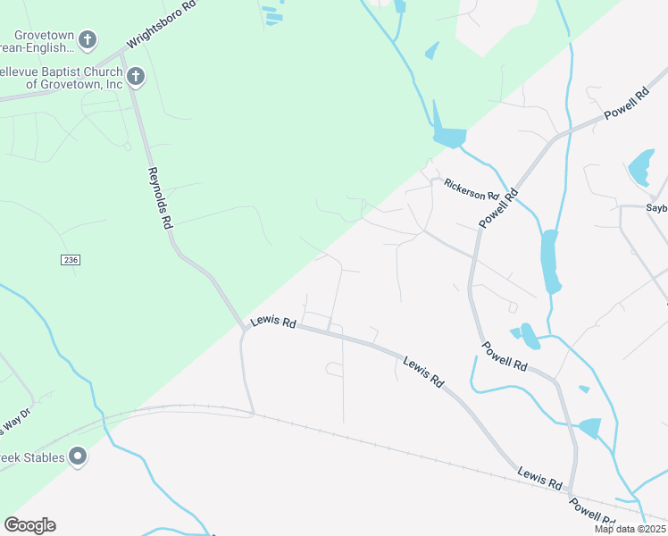 map of restaurants, bars, coffee shops, grocery stores, and more near 3018 Carswell Drive in Augusta
