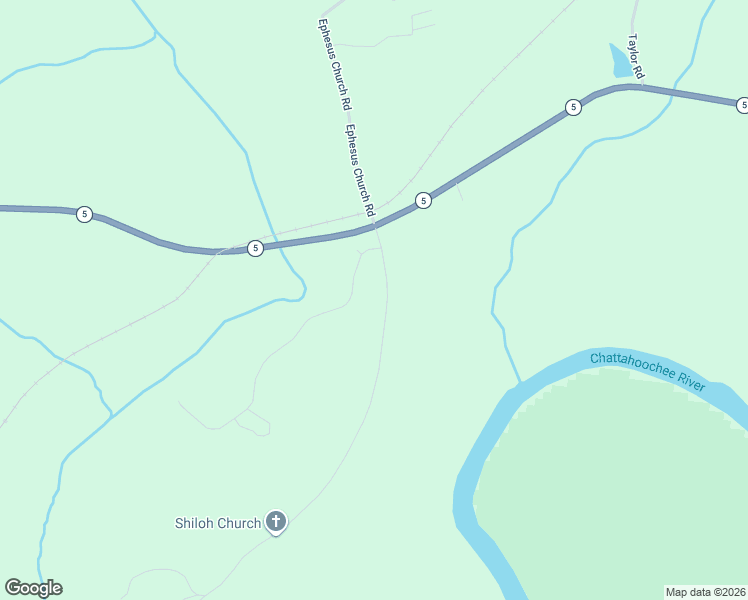 map of restaurants, bars, coffee shops, grocery stores, and more near 95 Shiloh Church Road in Carrollton