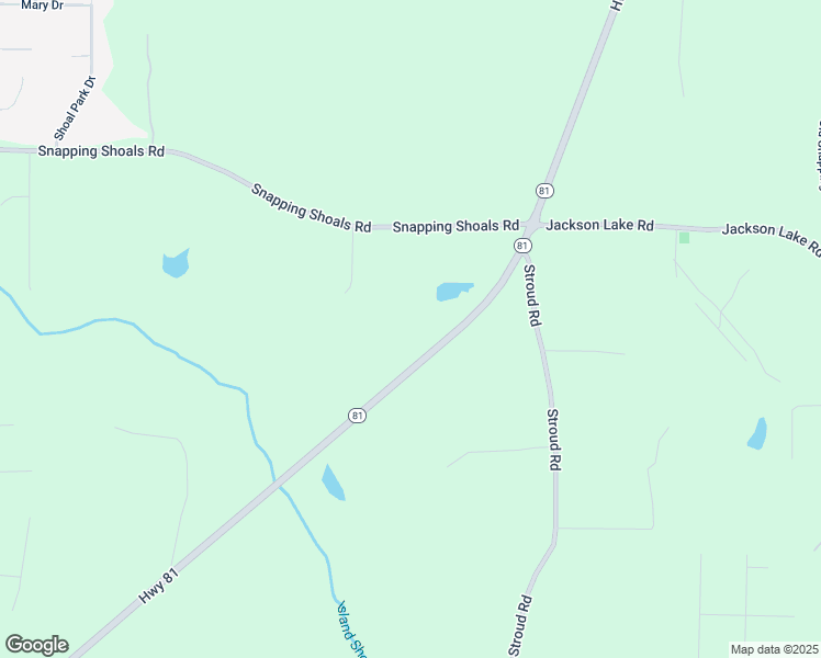 map of restaurants, bars, coffee shops, grocery stores, and more near 5613 Highway 81 in McDonough