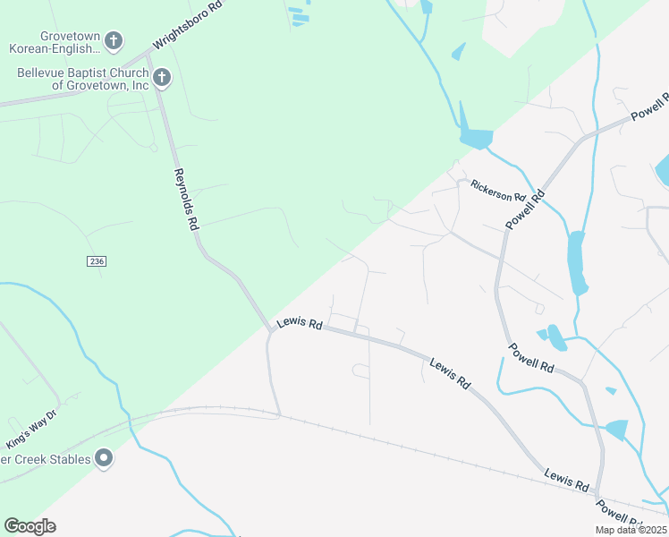 map of restaurants, bars, coffee shops, grocery stores, and more near 3015 Carswell Drive in Augusta