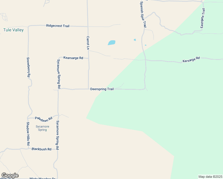 map of restaurants, bars, coffee shops, grocery stores, and more near Deerspring Trail in Riverside County