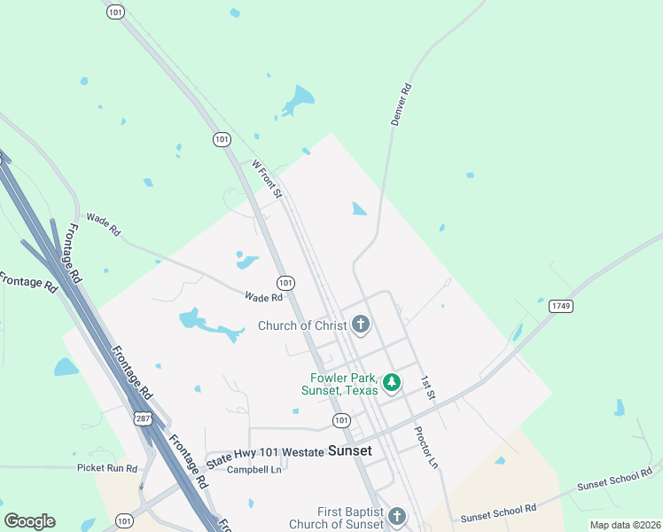 map of restaurants, bars, coffee shops, grocery stores, and more near 712 East Front Street in Sunset