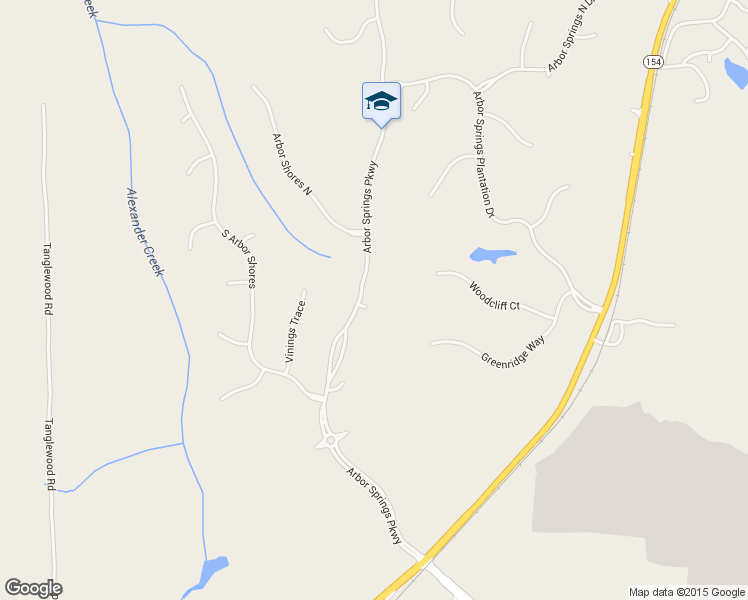 map of restaurants, bars, coffee shops, grocery stores, and more near 20 Stone Garden Court in Newnan