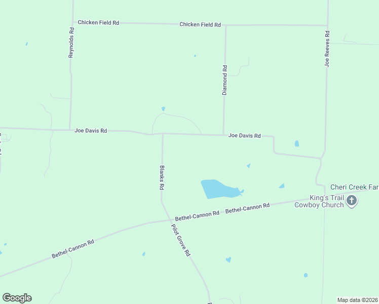 map of restaurants, bars, coffee shops, grocery stores, and more near 3244 Joe Davis Road in Whitewright