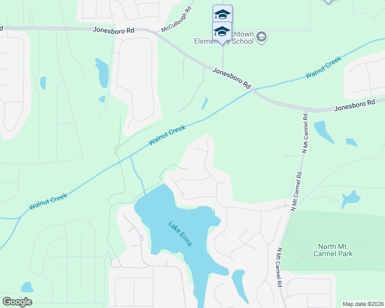 map of restaurants, bars, coffee shops, grocery stores, and more near 309 Rahm Way in Hampton