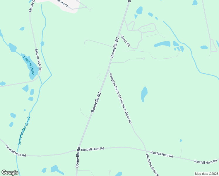 map of restaurants, bars, coffee shops, grocery stores, and more near 1096 Boneville Road in Dearing