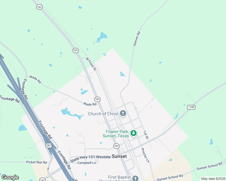 map of restaurants, bars, coffee shops, grocery stores, and more near 712 East Front Street in Sunset