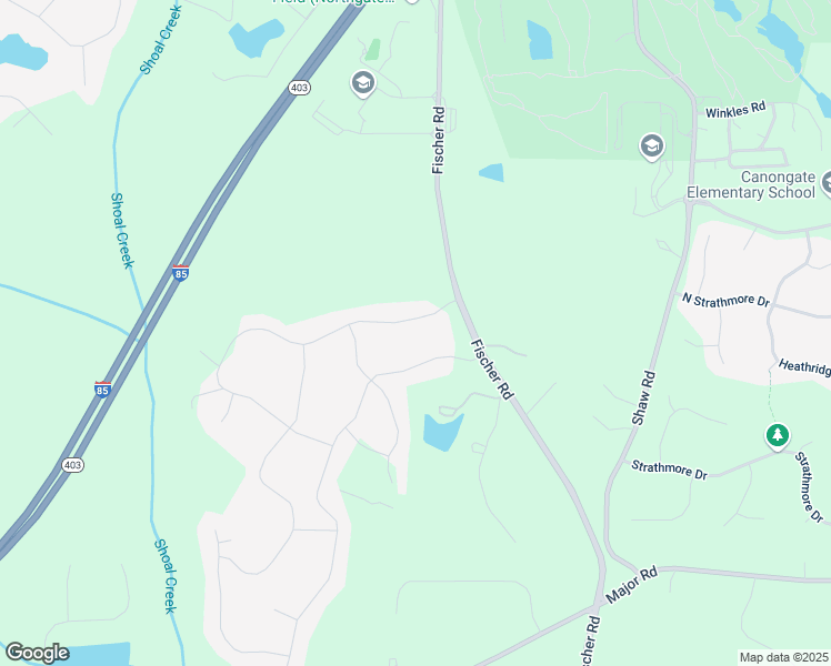 map of restaurants, bars, coffee shops, grocery stores, and more near 62 Northgate Preserve Drive in Newnan