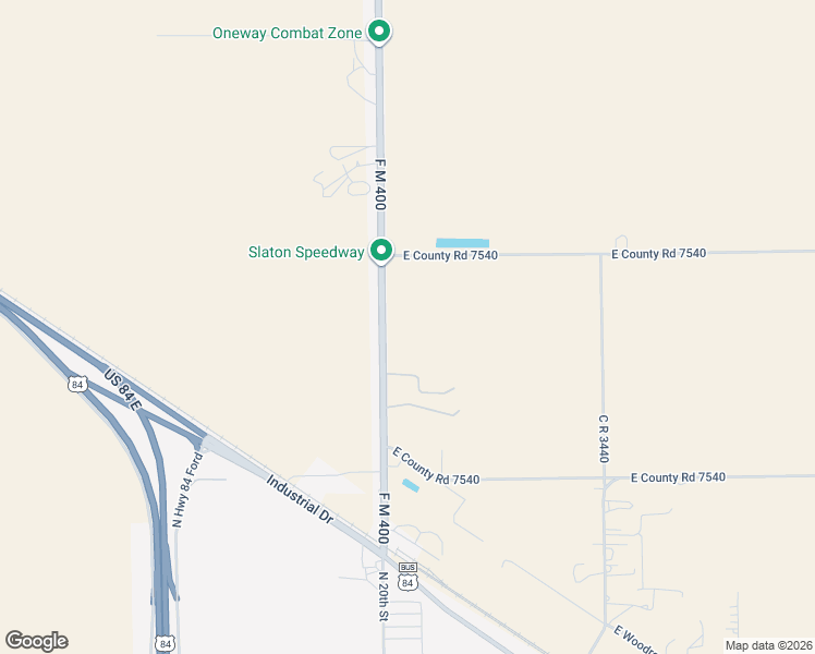 map of restaurants, bars, coffee shops, grocery stores, and more near 14805 F M 400 in Slaton