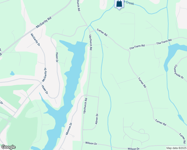map of restaurants, bars, coffee shops, grocery stores, and more near 1270 Upchurch Road in McDonough