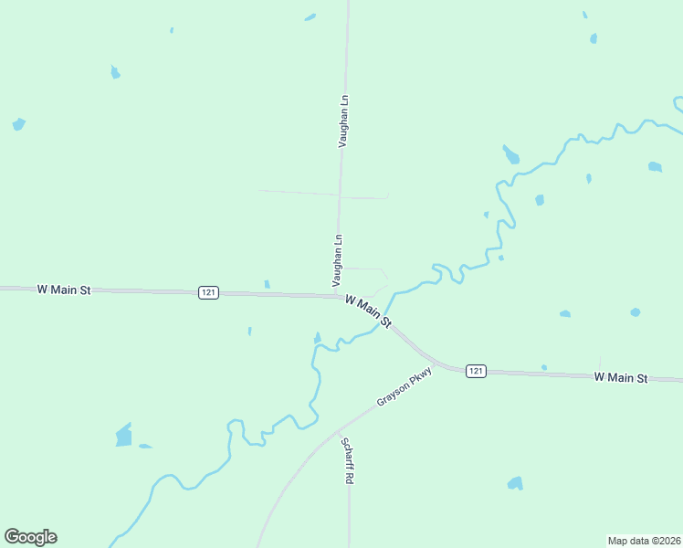 map of restaurants, bars, coffee shops, grocery stores, and more near 25702 Farm to Market 121 in Tioga