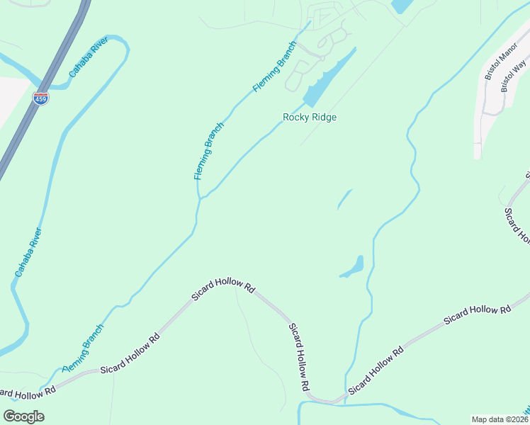 map of restaurants, bars, coffee shops, grocery stores, and more near 4246 Sicard Hollow Road in Birmingham