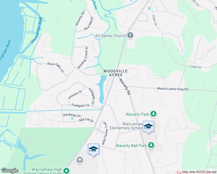 map of restaurants, bars, coffee shops, grocery stores, and more near 73 Beaver Pond Loop in Pawleys Island