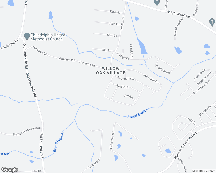 map of restaurants, bars, coffee shops, grocery stores, and more near 3308 Alexandria Drive in Grovetown