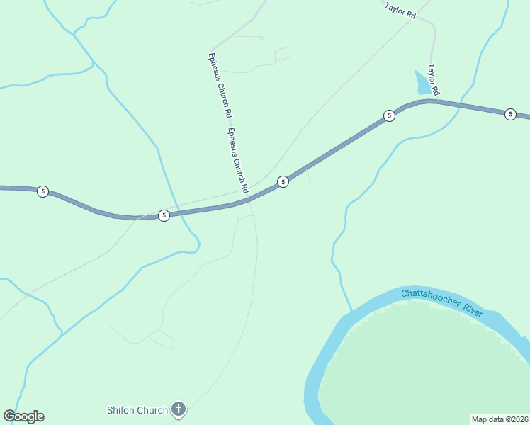 map of restaurants, bars, coffee shops, grocery stores, and more near 24 Shiloh Church Road in Carrollton