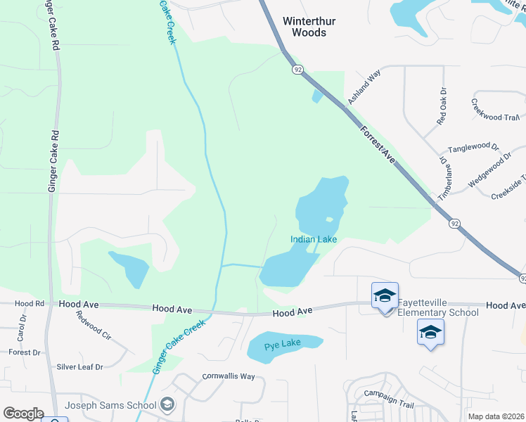 map of restaurants, bars, coffee shops, grocery stores, and more near 200 Mary Lynn Lane in Fayetteville