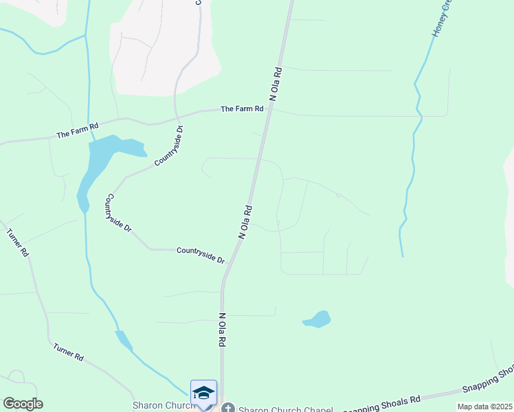map of restaurants, bars, coffee shops, grocery stores, and more near 892 North Ola Road in McDonough