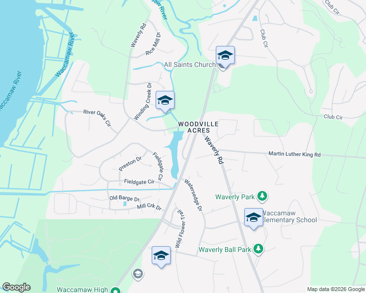 map of restaurants, bars, coffee shops, grocery stores, and more near 73 Beaver Pond Loop in Pawleys Island