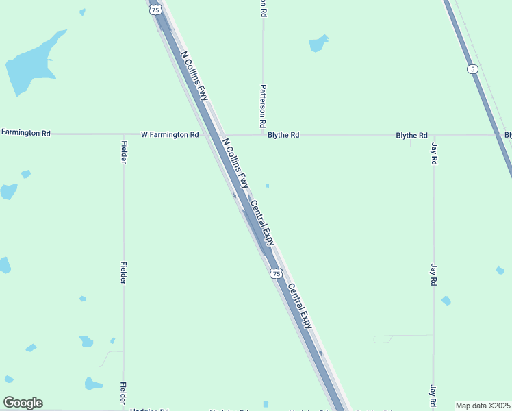 map of restaurants, bars, coffee shops, grocery stores, and more near 15762 U.S. 75 in Van Alstyne