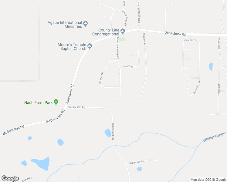 map of restaurants, bars, coffee shops, grocery stores, and more near 264 Caitlyn Drive in Hampton
