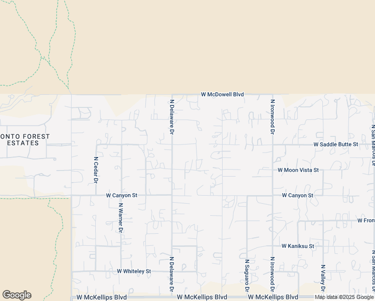 map of restaurants, bars, coffee shops, grocery stores, and more near 2258 West Saddle Butte Street in Apache Junction