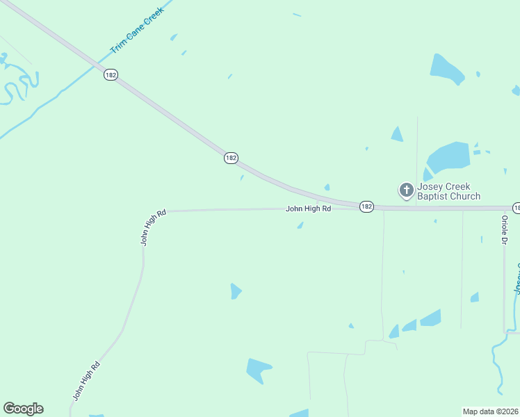 map of restaurants, bars, coffee shops, grocery stores, and more near 944-1016 John High Road in Starkville