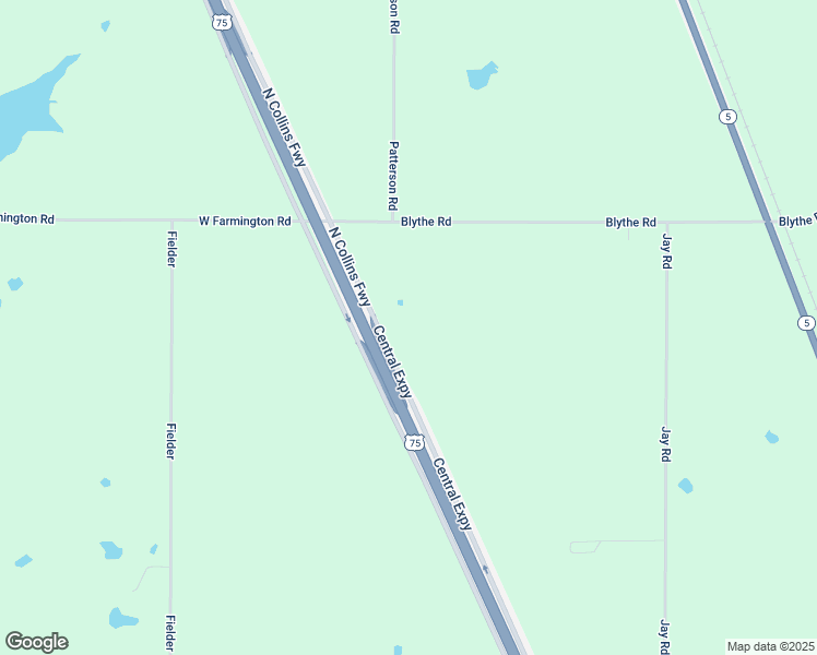 map of restaurants, bars, coffee shops, grocery stores, and more near 15762 U.S. 75 in Van Alstyne