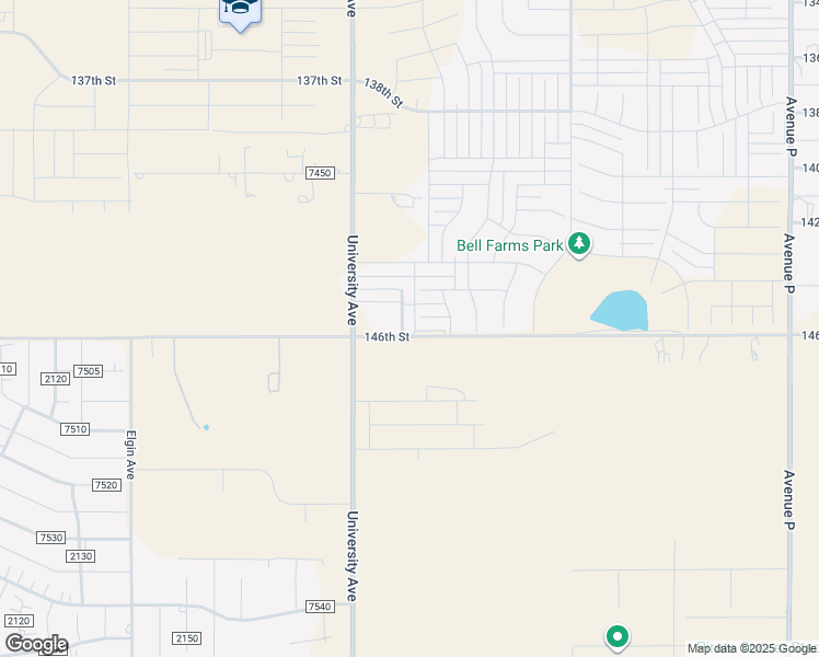 map of restaurants, bars, coffee shops, grocery stores, and more near 14417 Avenue X in Lubbock