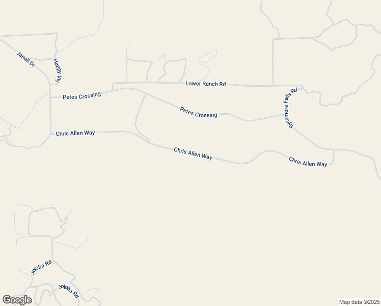 map of restaurants, bars, coffee shops, grocery stores, and more near Chris Allen Way in Aguanga