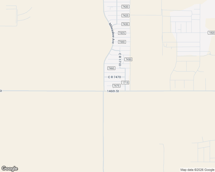map of restaurants, bars, coffee shops, grocery stores, and more near 6399 C R 7475 in Lubbock