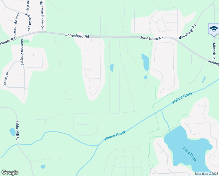 map of restaurants, bars, coffee shops, grocery stores, and more near 178 Haverling Pass in Henry County
