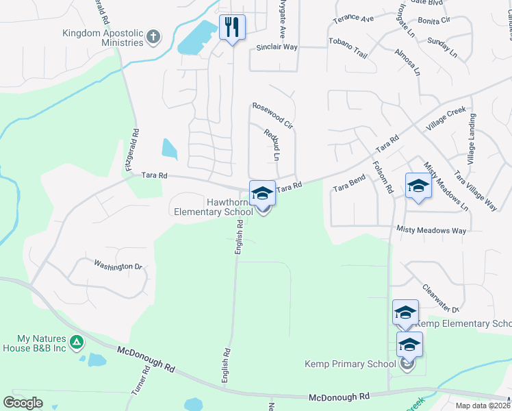 map of restaurants, bars, coffee shops, grocery stores, and more near 735 Togwatee Pass in Hampton
