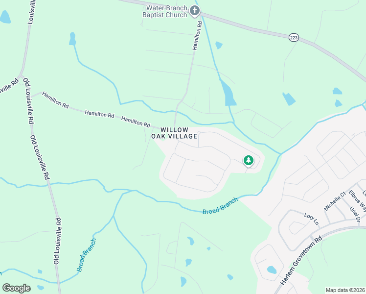 map of restaurants, bars, coffee shops, grocery stores, and more near 714 Neville Street in Grovetown