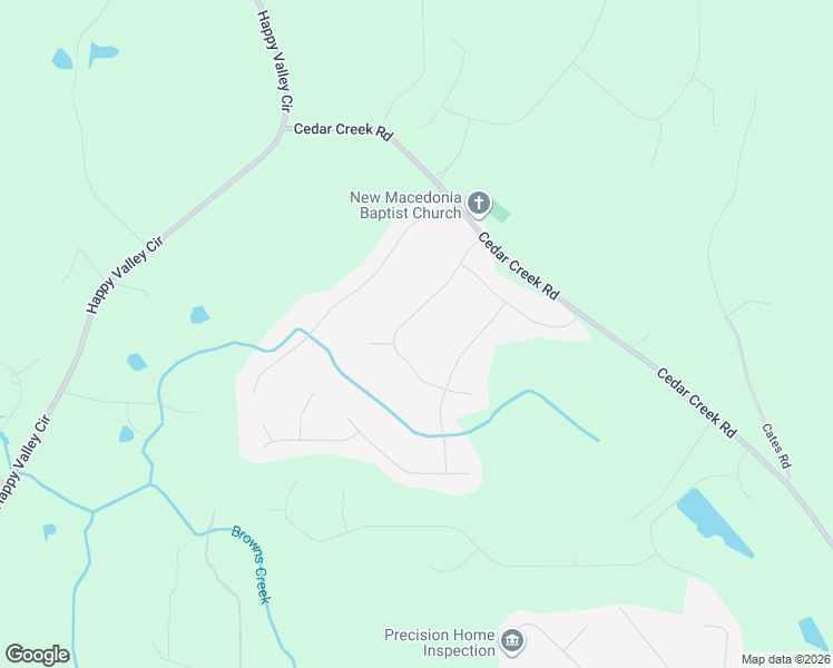 map of restaurants, bars, coffee shops, grocery stores, and more near 194 Paces Landing Trce in Newnan