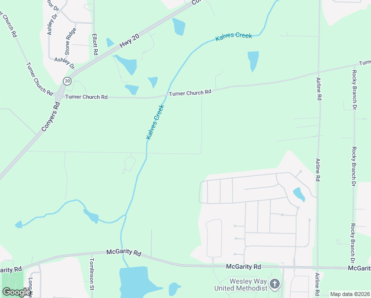 map of restaurants, bars, coffee shops, grocery stores, and more near 419 Parker Road in McDonough