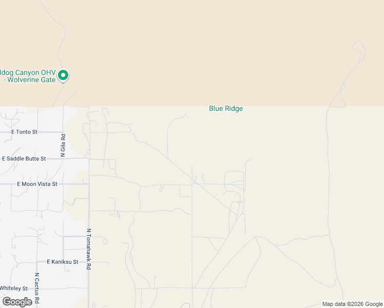 map of restaurants, bars, coffee shops, grocery stores, and more near 1705 East Saddle Butte Street in Apache Junction