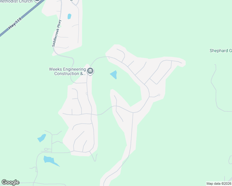 map of restaurants, bars, coffee shops, grocery stores, and more near 920 Trinity Court in Birmingham