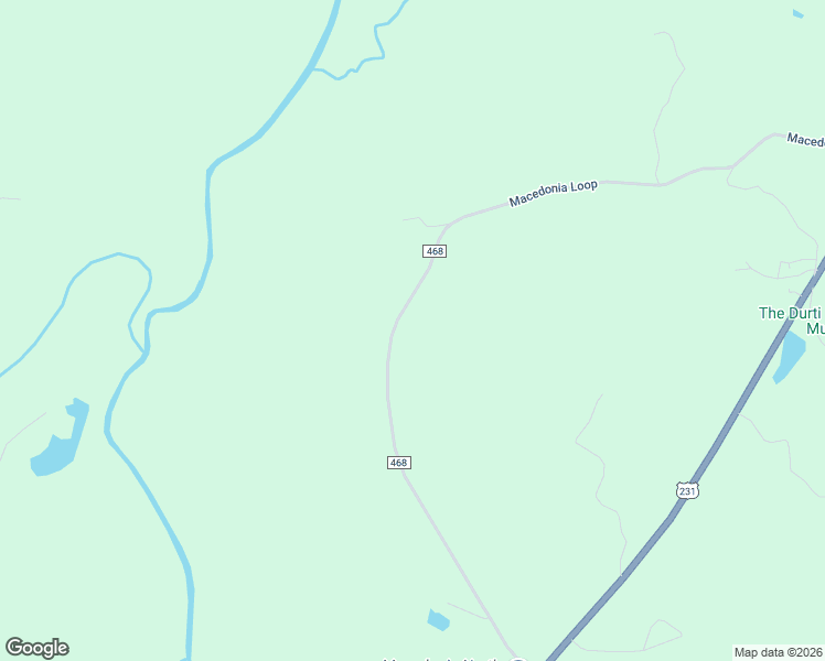 map of restaurants, bars, coffee shops, grocery stores, and more near 888 County Road 468 in Vincent