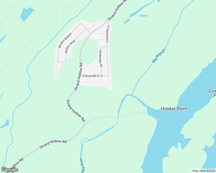map of restaurants, bars, coffee shops, grocery stores, and more near 4500 Cotswold Lane in Birmingham