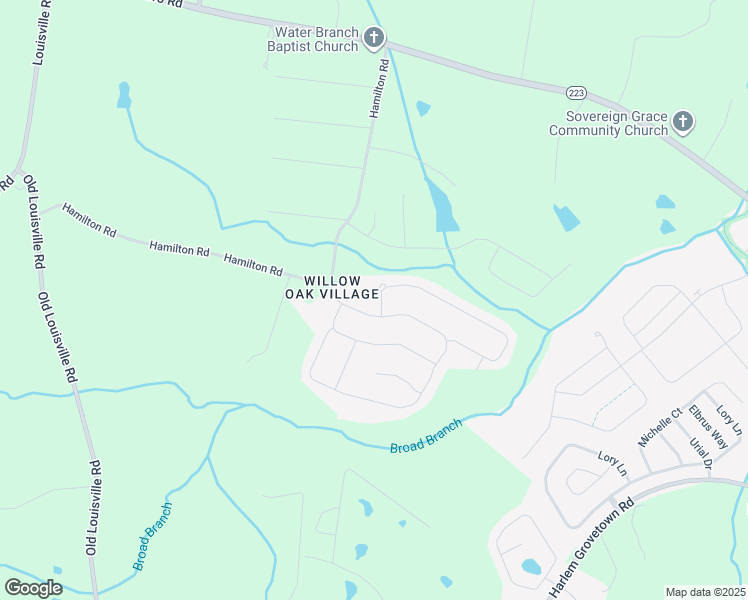 map of restaurants, bars, coffee shops, grocery stores, and more near 406 Sebastian Drive in Grovetown