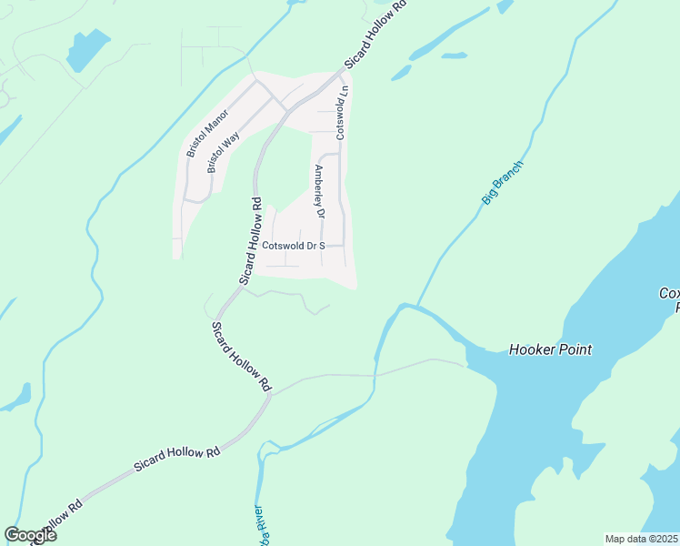 map of restaurants, bars, coffee shops, grocery stores, and more near 4512 Cotswold Lane in Birmingham